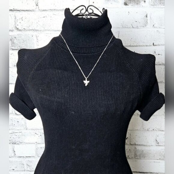 Sterling Silver Cupid Pendant & Sterling Silver Necklace - Picture 1 of 6